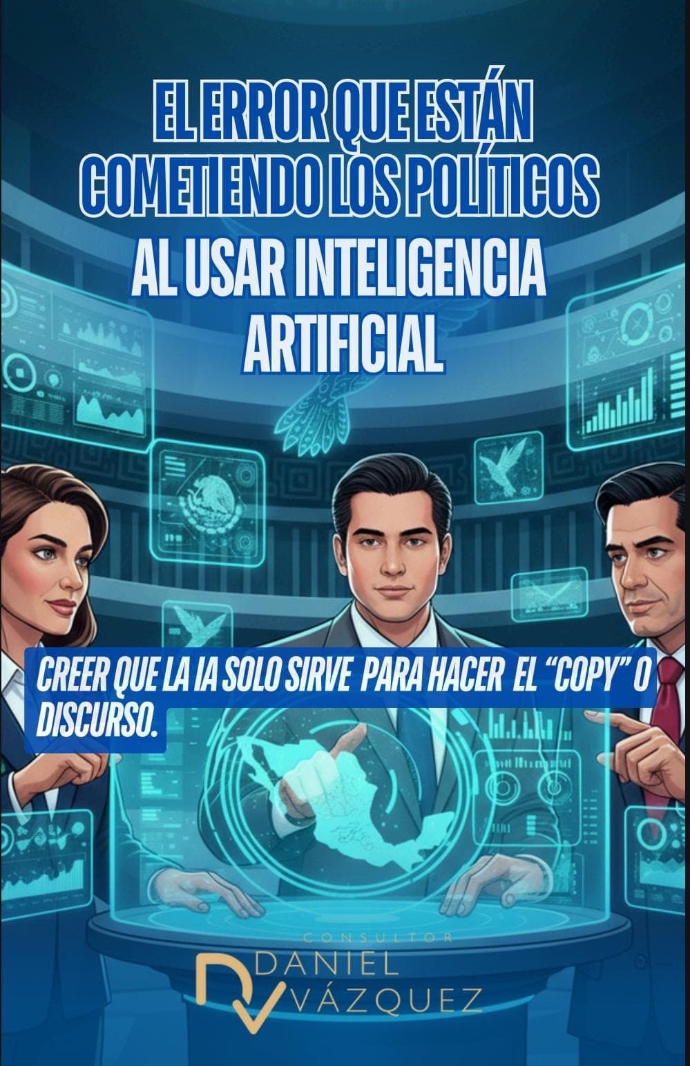 Imagen del artículo sobre el error de los políticos al usar AI